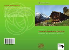 Bookcover of Javorník (Hodonín District)