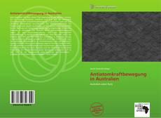 Bookcover of Antiatomkraftbewegung in Australien