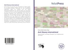 Bookcover of Anti-Slavery International