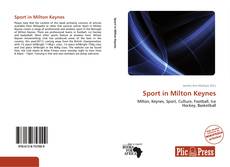 Bookcover of Sport in Milton Keynes