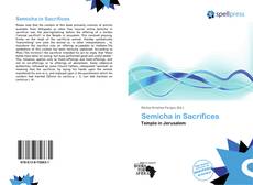 Buchcover von Semicha in Sacrifices