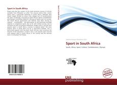 Bookcover of Sport in South Africa