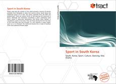 Bookcover of Sport in South Korea