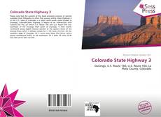 Portada del libro de Colorado State Highway 3