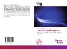 Portada del libro de Sport in the Philippines