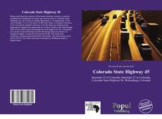 Copertina di Colorado State Highway 45