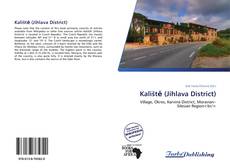 Capa do livro de Kaliště (Jihlava District) 