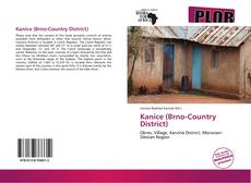 Buchcover von Kanice (Brno-Country District)