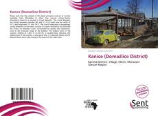 Buchcover von Kanice (Domažlice District)