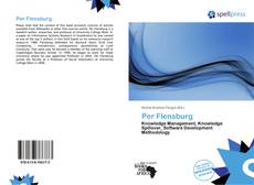 Bookcover of Per Flensburg