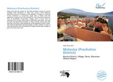 Bookcover of Malovice (Prachatice District)