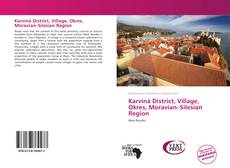 Bookcover of Karviná District, Village, Okres, Moravian–Silesian Region