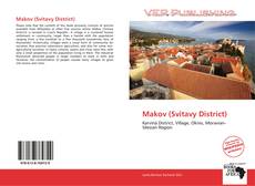 Capa do livro de Makov (Svitavy District) 