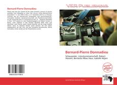 Capa do livro de Bernard-Pierre Donnadieu 