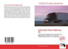 Colorado State Highway 26 kitap kapağı