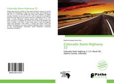 Bookcover of Colorado State Highway 22