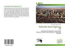 Buchcover von Colorado State Highway 72