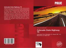 Bookcover of Colorado State Highway 79