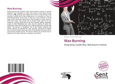 Capa do livro de Wax Burning 