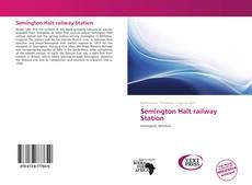 Bookcover of Semington Halt railway Station