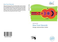 Portada del libro de Wax Trax! Records