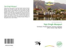 Bookcover of Teja Singh Akarpuri