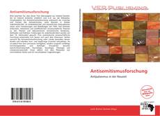 Capa do livro de Antisemitismusforschung 