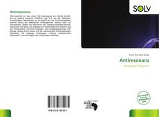 Antiresonanz kitap kapağı