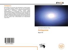 Portada del libro de Antipyrese