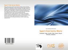 Capa do livro de Sport Club Santa Maria 