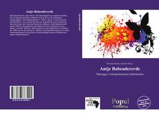 Portada del libro de Antje Babendererde