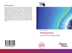 Portada del libro de Perboewatan