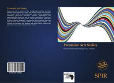 Bookcover of Percussive Arts Society