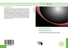 Capa do livro de Rolando Cruz 