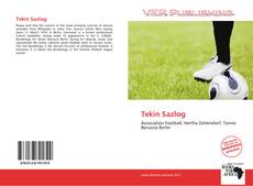 Couverture de Tekin Sazlog