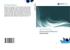 Capa do livro de Rolandylis Maiana 