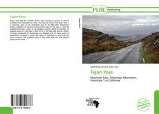 Tejon Pass kitap kapağı