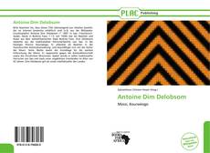 Capa do livro de Antoine Dim Delobsom 