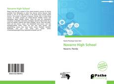 Capa do livro de Navarre High School 