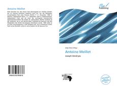 Bookcover of Antoine Meillet