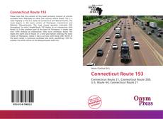 Bookcover of Connecticut Route 193