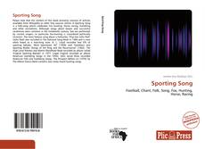 Capa do livro de Sporting Song 