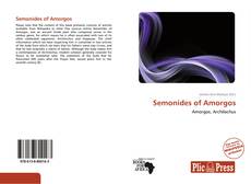 Couverture de Semonides of Amorgos