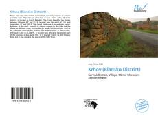 Bookcover of Krhov (Blansko District)
