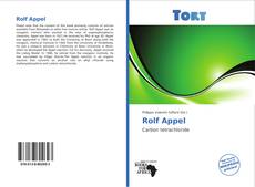 Capa do livro de Rolf Appel 