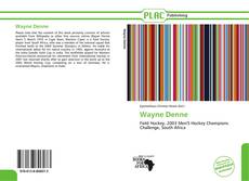 Capa do livro de Wayne Denne 