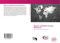 Bookcover of Wayne, Lafayette County, Wisconsin