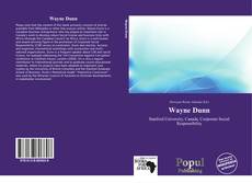 Wayne Dunn kitap kapağı