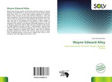 Wayne Edward Alley kitap kapağı