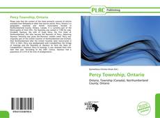 Capa do livro de Percy Township, Ontario 